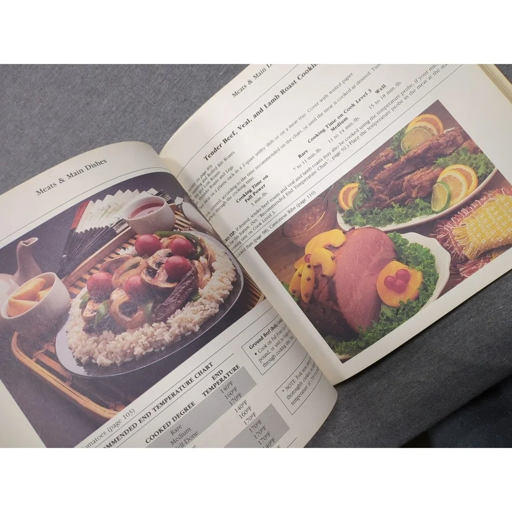 1987 Introduction To Cooking With The Amana Radarange Microwave Oven PB Cookbook